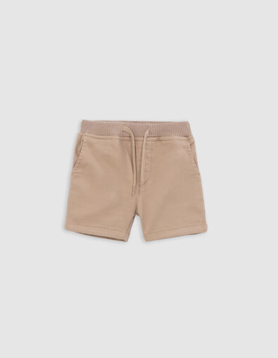 Beige Babyjungen-Jeansbermudas - IKKS
