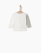 Grijs T-shirt met reuzenrad voor babyjongens -3