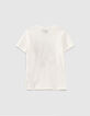 Camiseta blanco roto c&aacute;psula IKKS -  BATMAN ni&ntilde;o-3