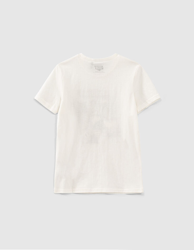 Camiseta blanco roto c&aacute;psula IKKS -  BATMAN ni&ntilde;o-3