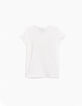 Girls' off-white Venice beach terry T-shirt-4