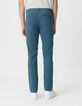 Pantalones chinos slim azul gris hombre-3