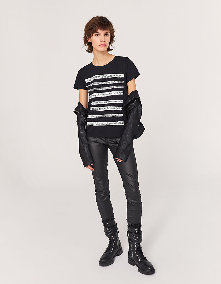 Tee-shirt Manifesto 1440 Leather Story femme-7