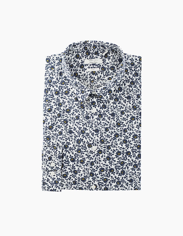 Chemise slim motifs fleurs Homme-3 Chemise slim motifs fleurs Homme-3