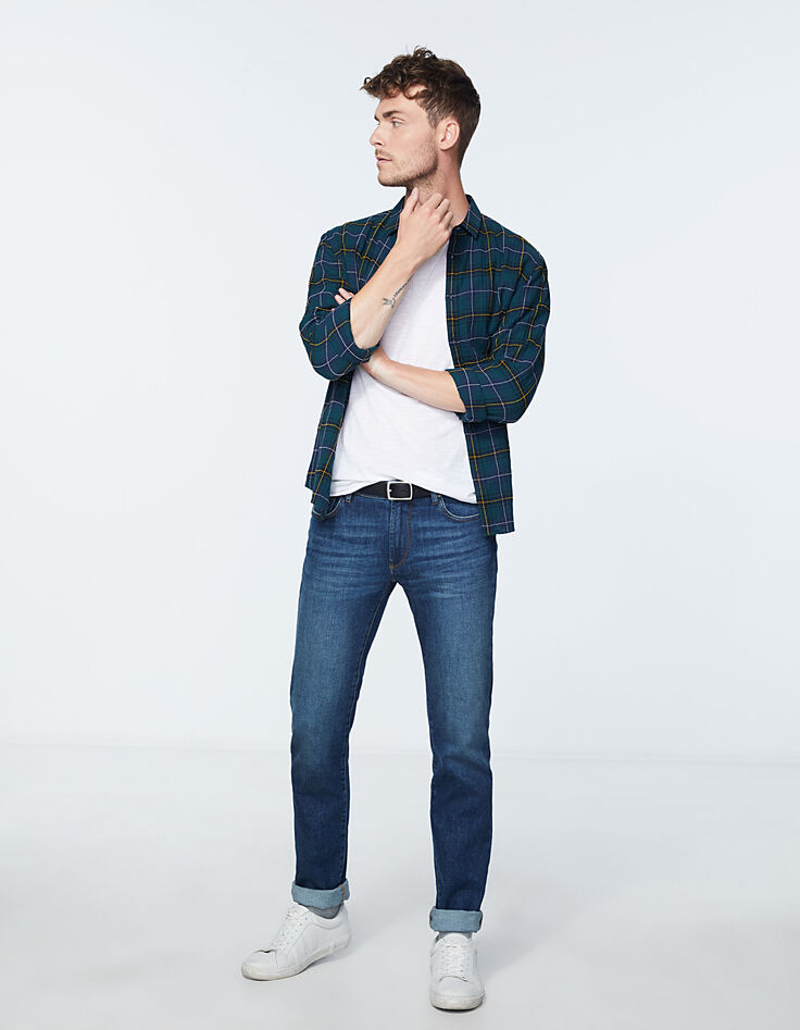 Men’s cobalt Bronx SLIM jeans-6 Men’s cobalt Bronx SLIM jeans-6