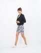 Chaqueta verde pinegreen estilo motero I.Code-3