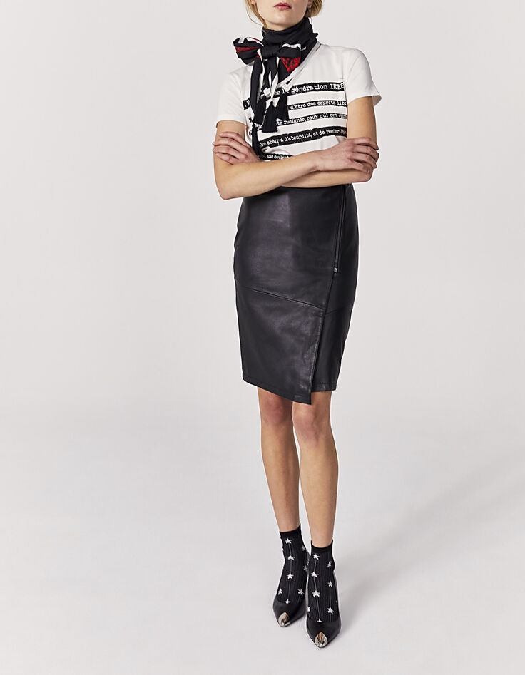 Women’s 1440 Manifesto Leather Story t-shirt-6