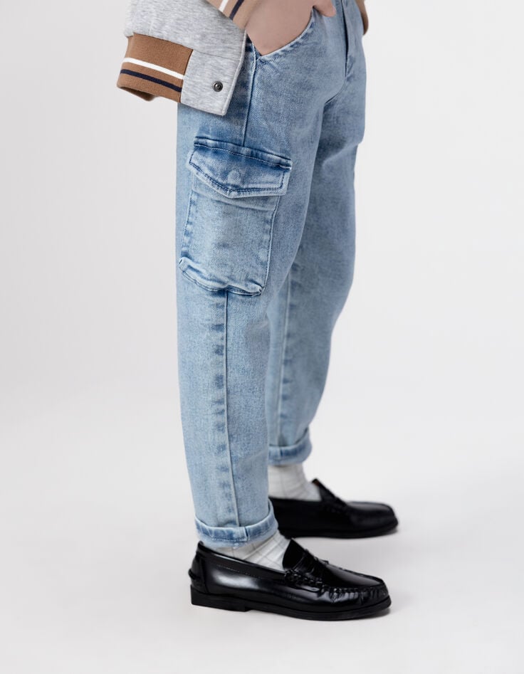 Vaqueros jogger battle azul waterless niño-2 Vaqueros jogger battle azul waterless niño-2