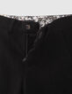 Boys’ black chino Bermudas-7