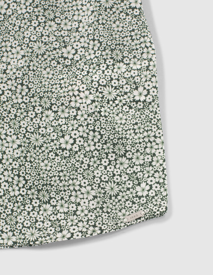 Chemise lichen tissu Liberty à fleurs garçon  - IKKS
