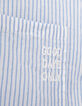 Gebroken witte hemdblouse blauwe strepen meisjes-6