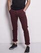 Pantalon homme bordeaux-1