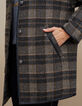 Manteau fauve à carreaux I.Code-5