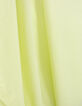 Men’s lime organic cotton voile SLIM shirt-5