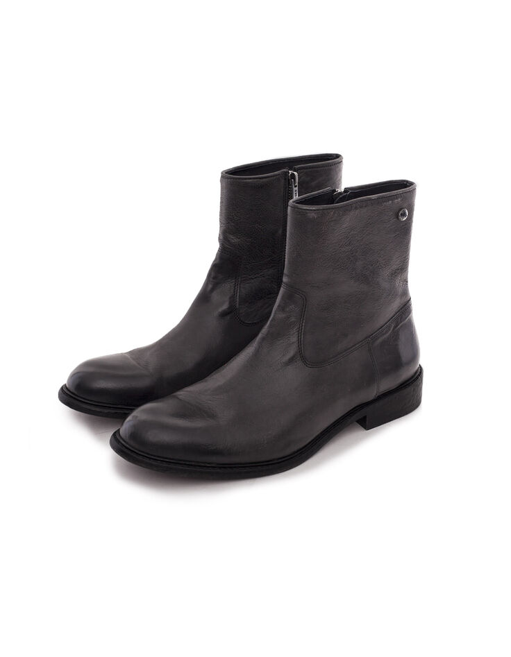 Bottes en cuir homme-5