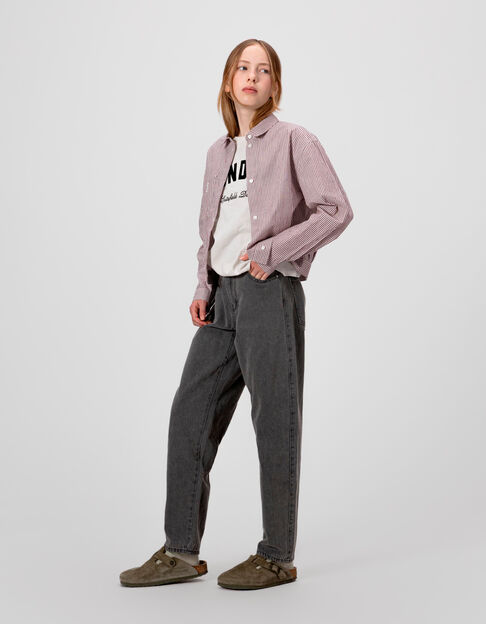 Vaqueros gaucho gris niña - IKKS