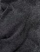 Girls' hort iridescent grey dress with bow detail-8