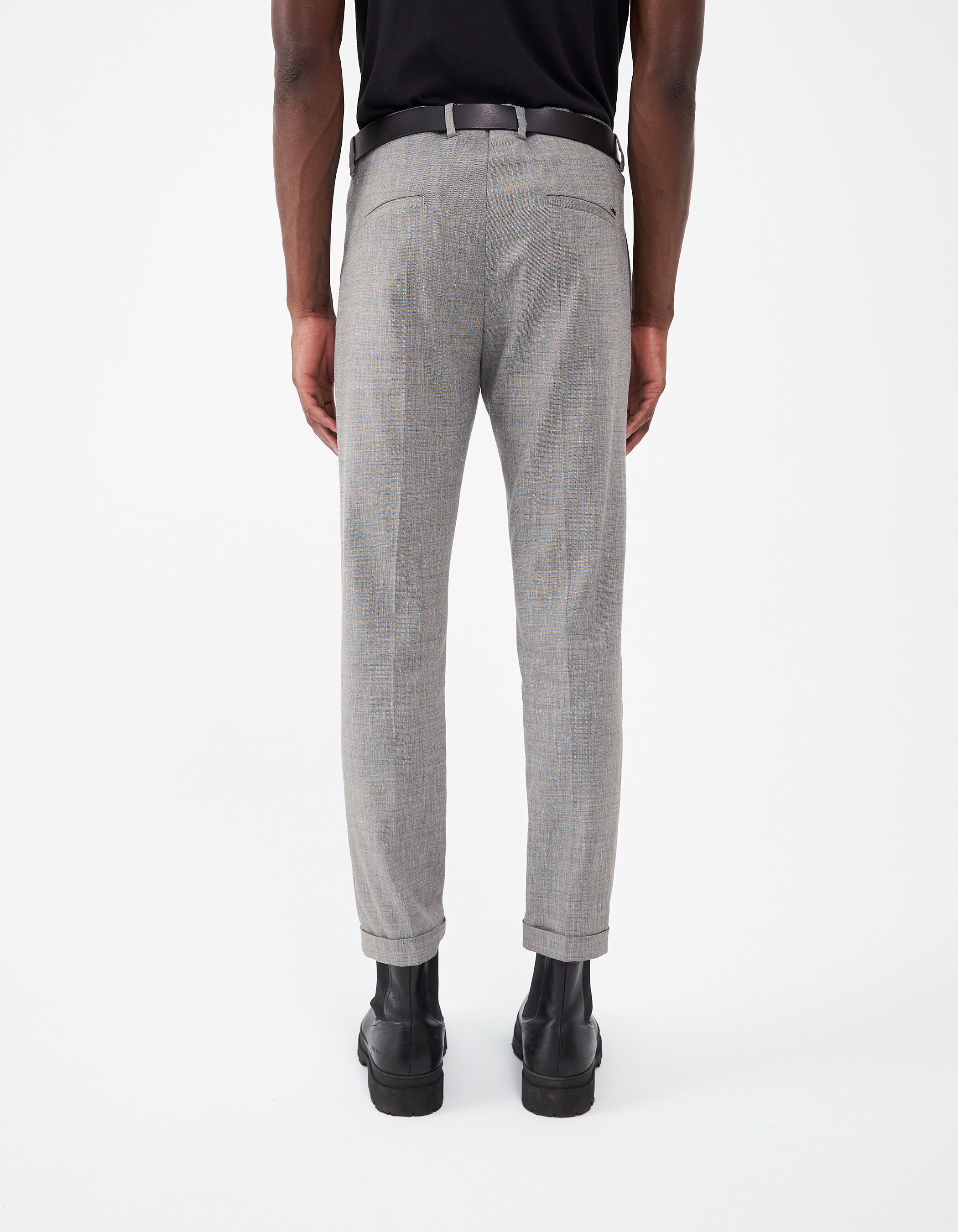 Pantalon cropped homme sales