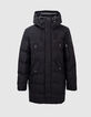 Doudoune longue noire WATERPROOF BREATHABLE Homme-2