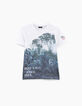 Boys' optical white jungle graphic T-shirt-2