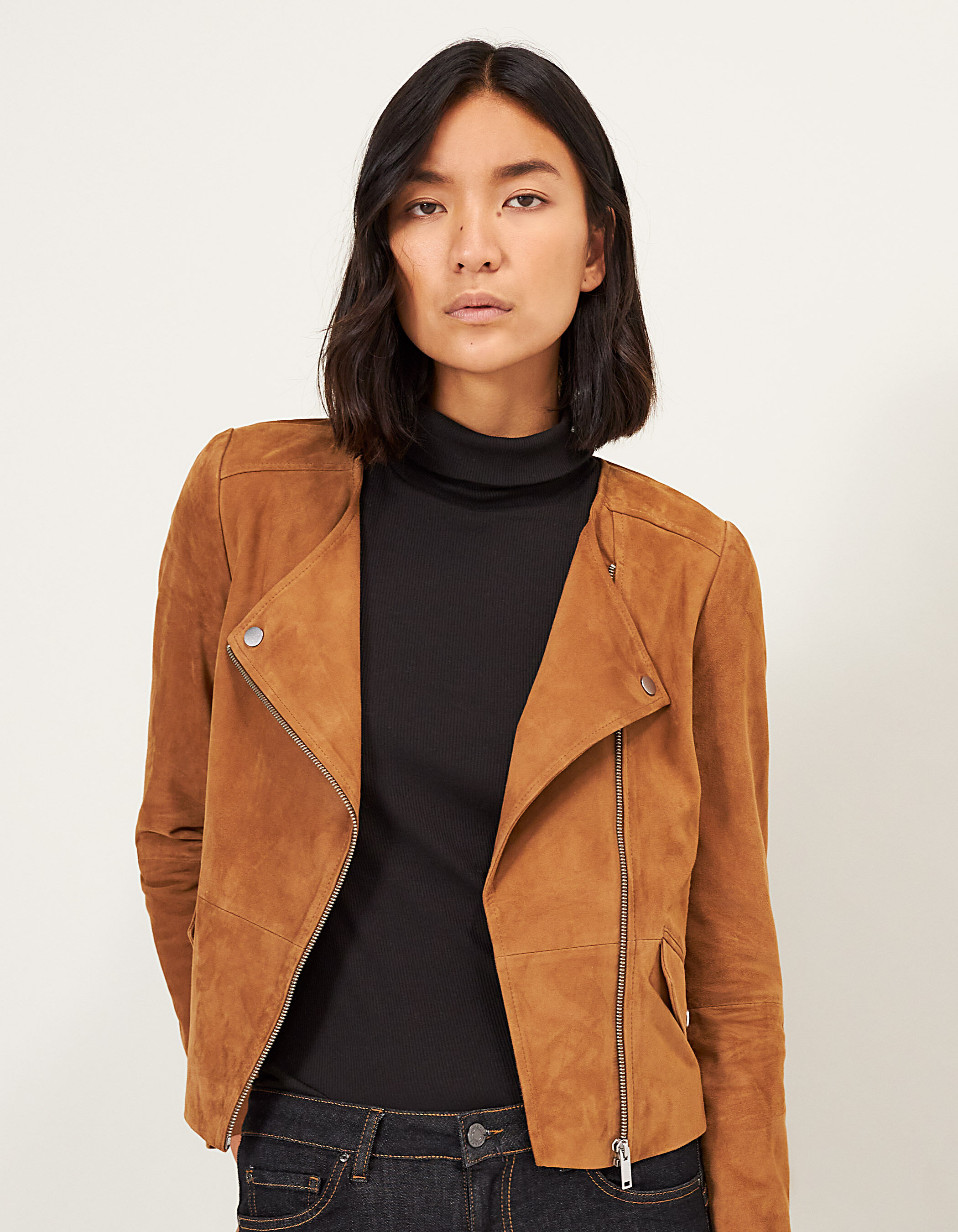 Perfecto cuir ikks clearance femme