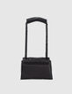 Sac THE 1 Timeless noir cuir matelassé Taille S Femme-3