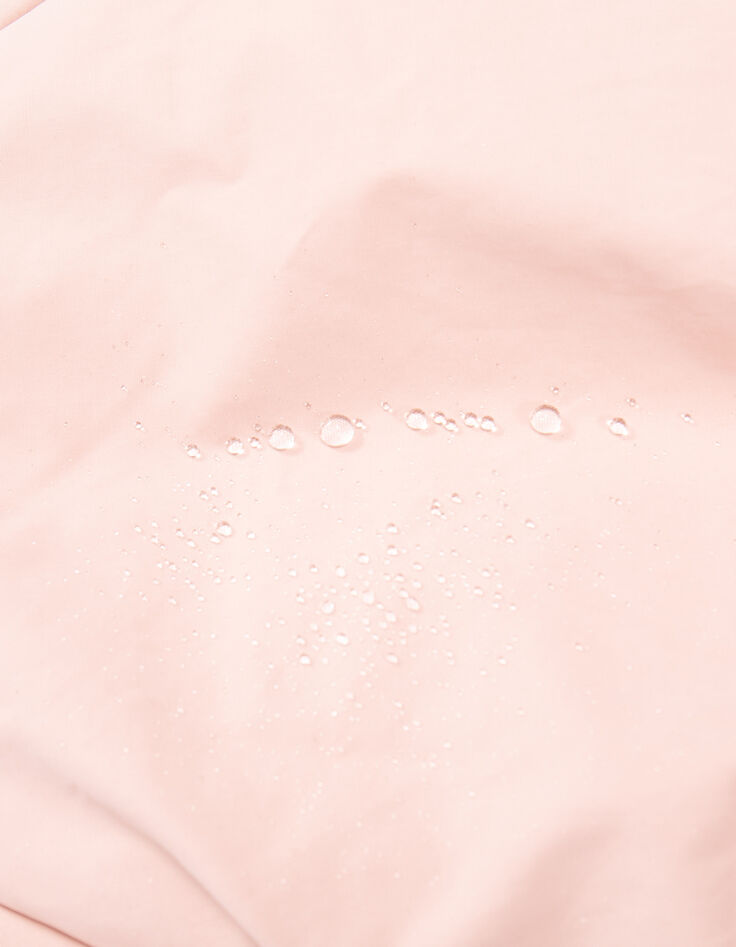 Parka rose fourrée bébé fille-8