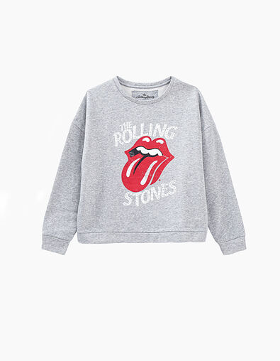 Sudadera oversize algodón visual The Rolling Stones mujer - IKKS