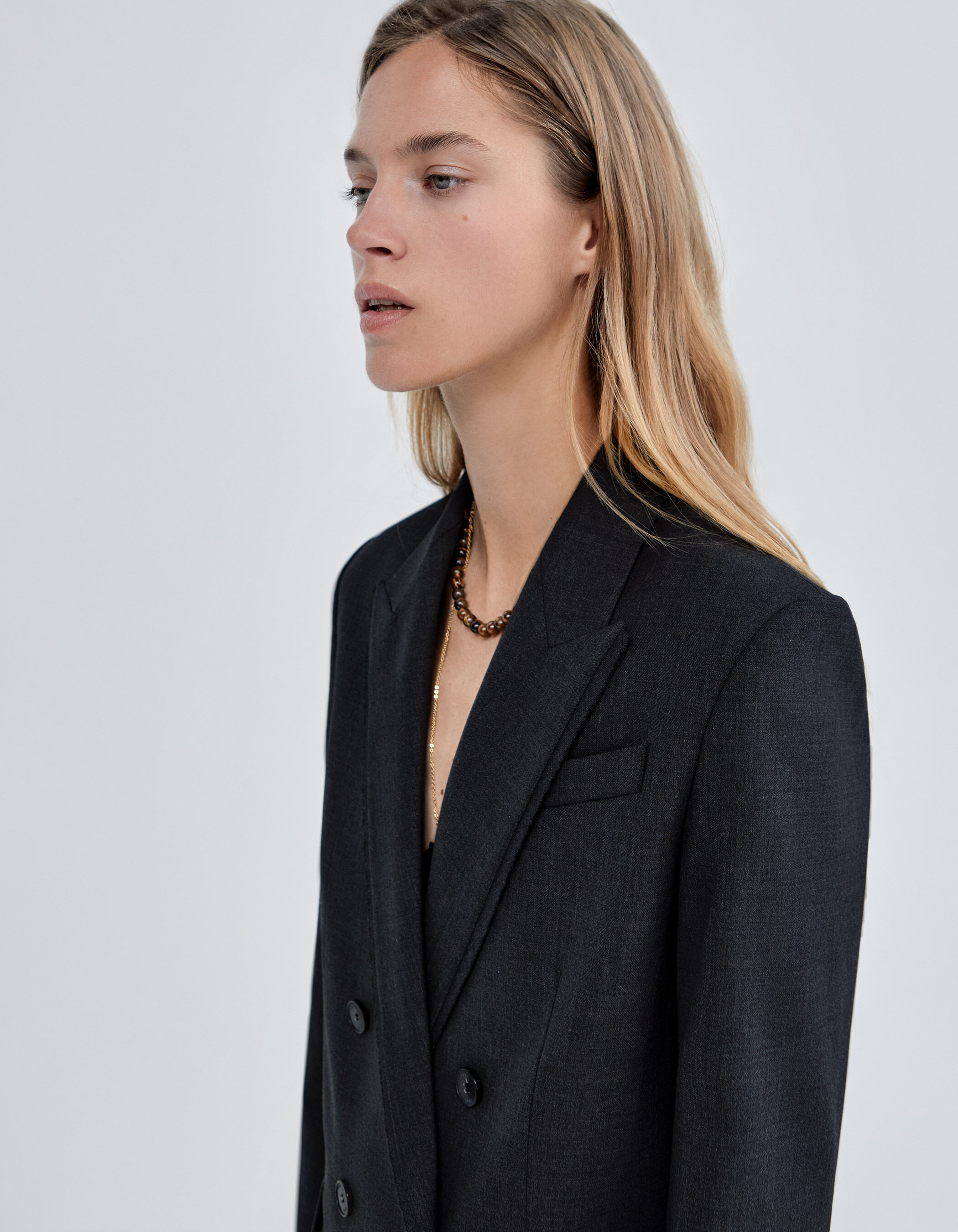 Pure Edition Veste de tailleur noire femme IKKS