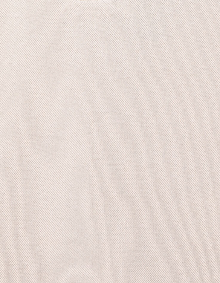 Polo beige coton bio brodé poitrine garçon-5 Polo beige coton bio brodé poitrine garçon-5