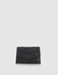 Tarjetero THE 1 TIMELESS negro meduim pocket mujer-1