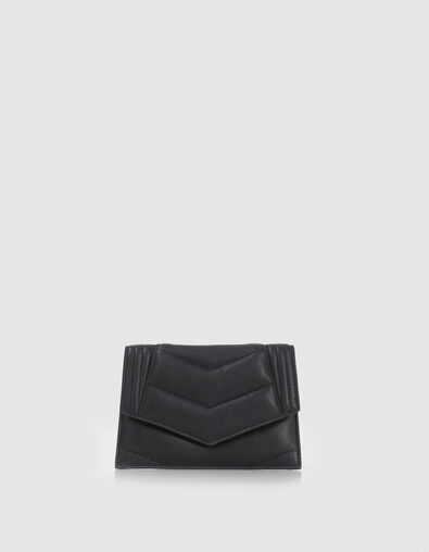 Tarjetero THE 1 TIMELESS negro meduim pocket mujer - IKKS