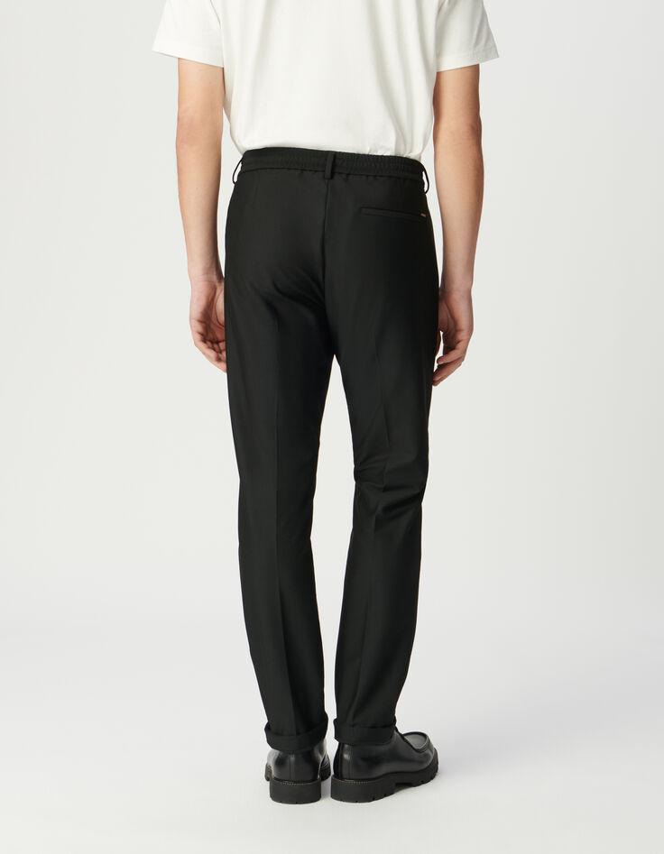 Men’s black ULTRA MOBILITY suit trousers-3