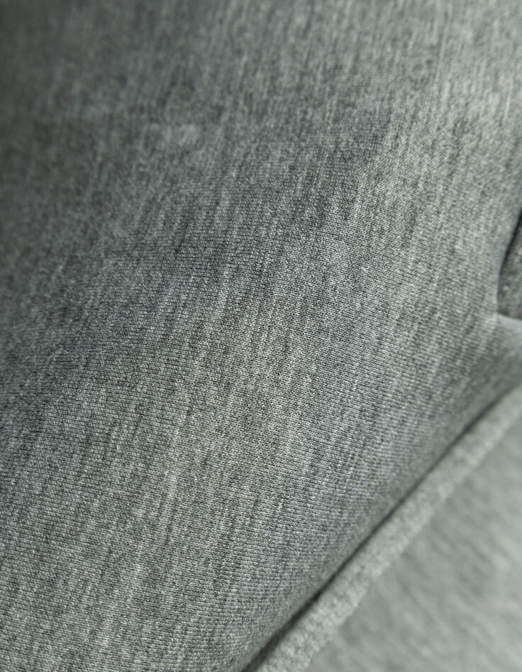 Women’s grey coat with detachable hood-10 Women’s grey coat with detachable hood-10
