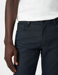 Marineblaue SLIM-Herrenjeans-5