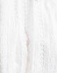 Robe écrue dentelle plastron volanté fille-8