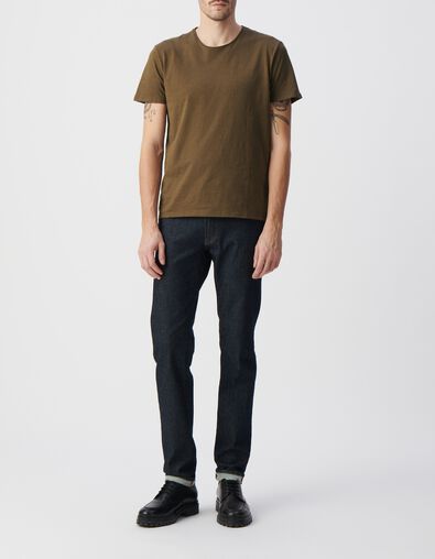 Men&rsquo;s organic cotton Essential round-neck T-shirt - IKKS