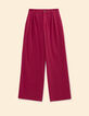 Pantalon de tailleur large rose I.Code-6