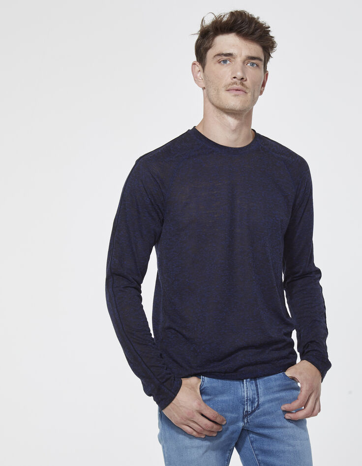 Tee-shirt bleu homme-1 Tee-shirt bleu homme-1