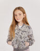 Girls’ ecru paisley print Ecovero® bomber jacket-2