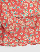Jupe-short corail à imprimé fleurs fille-6