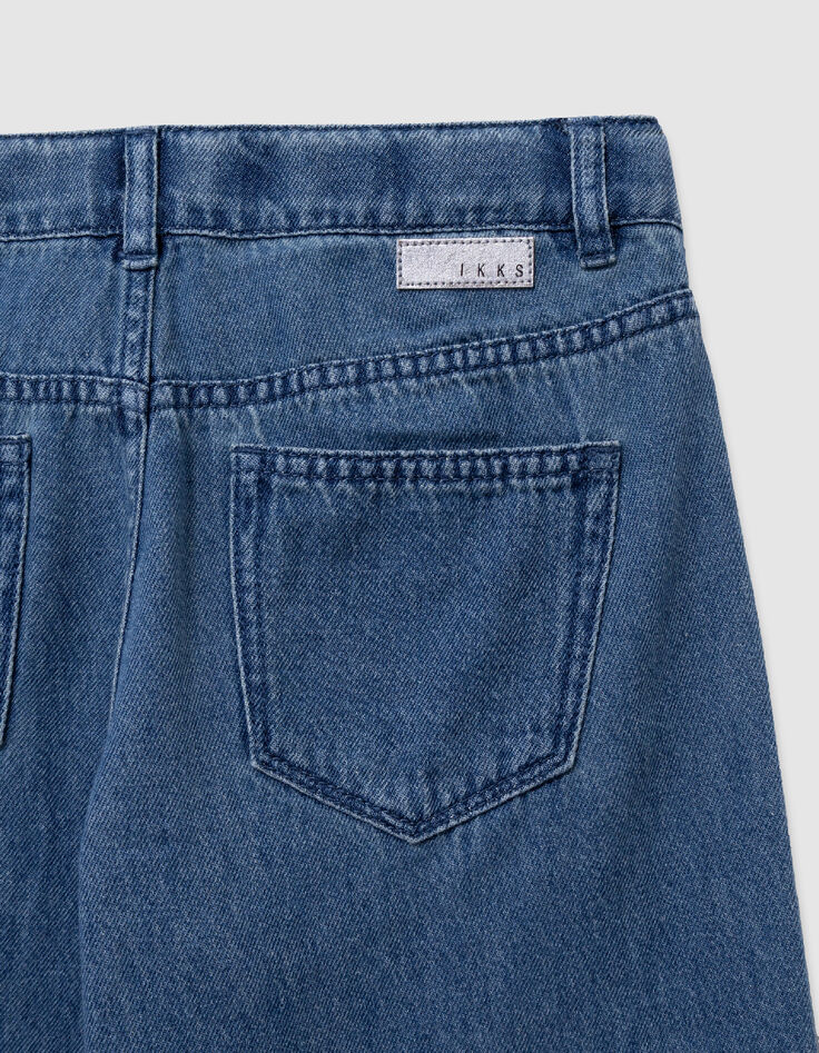 Soft blue jeans for girl-6