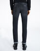 Anthrazitgraue SLIM-Herrenjeans aus Biobaumwolle Dave-3