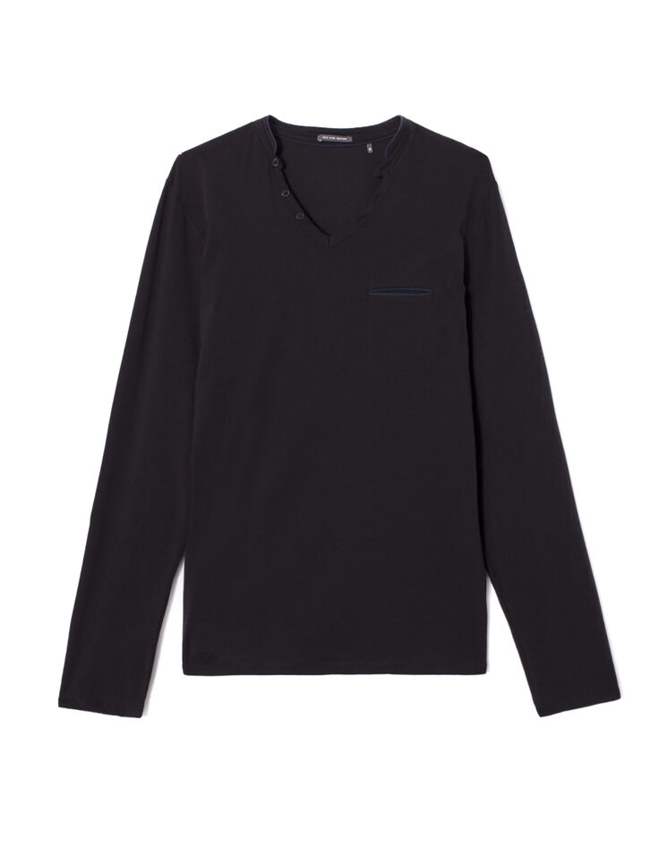 Schwarzes T-Shirt-5