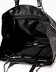 Bolso cabás cuero negro EL 1440 ROCK acolchado chevrones tachuelas mujer-4