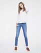 Ecru crêpe blouse-2