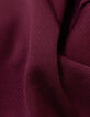 Robe bordeaux esprit sport bandes côtés fille-9
