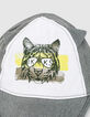 Casquette light grey à visuel lynx bébé garçon -2