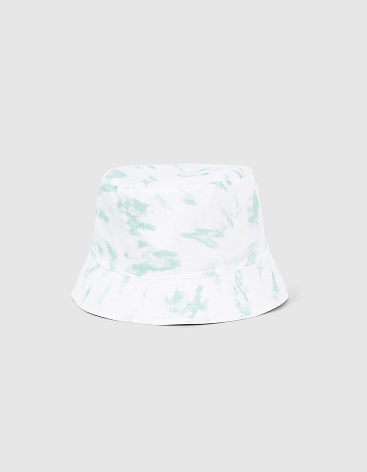 Bob kaki clair tie and dye brodé garçon -3