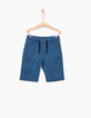 Dunkelblaue Jungenbermudas Essentiels -2